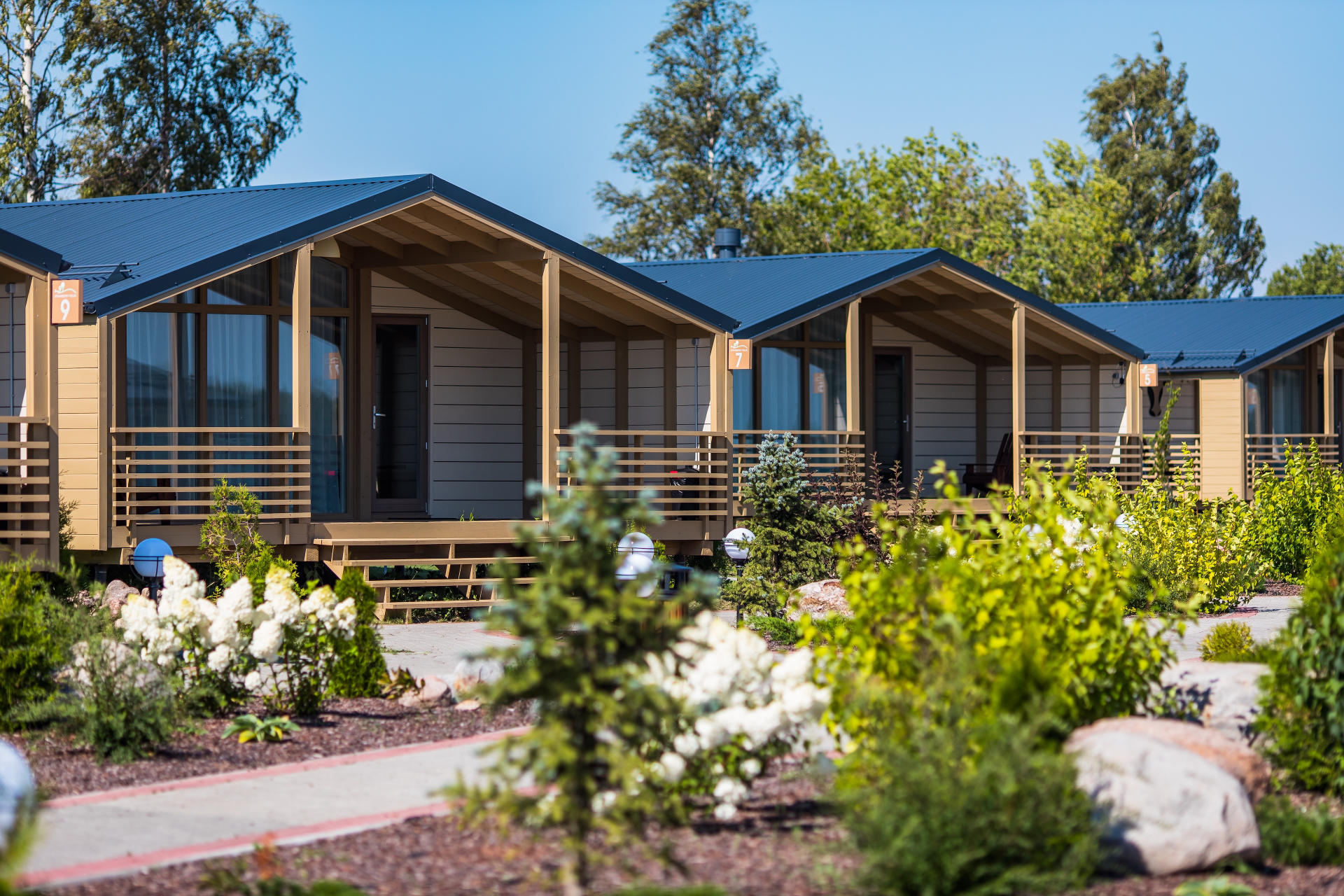 Размещение в эко-коттеджах и виллах