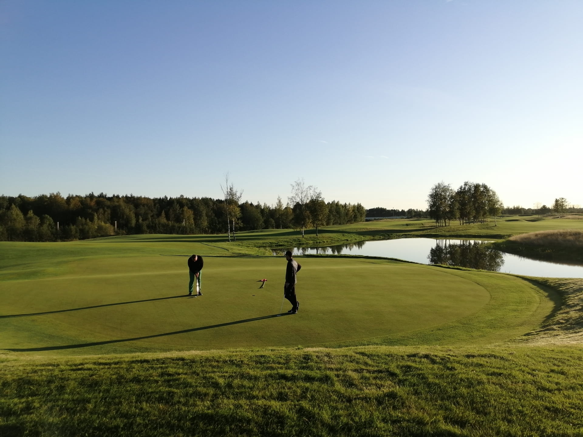 Архитектор гольф-поля Яри Расинкангас