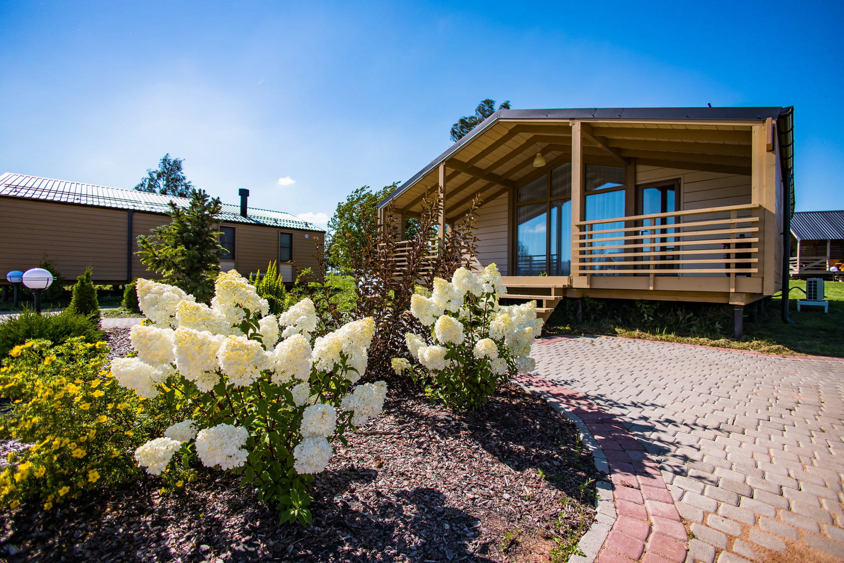 Размещение в эко-коттеджах и виллах