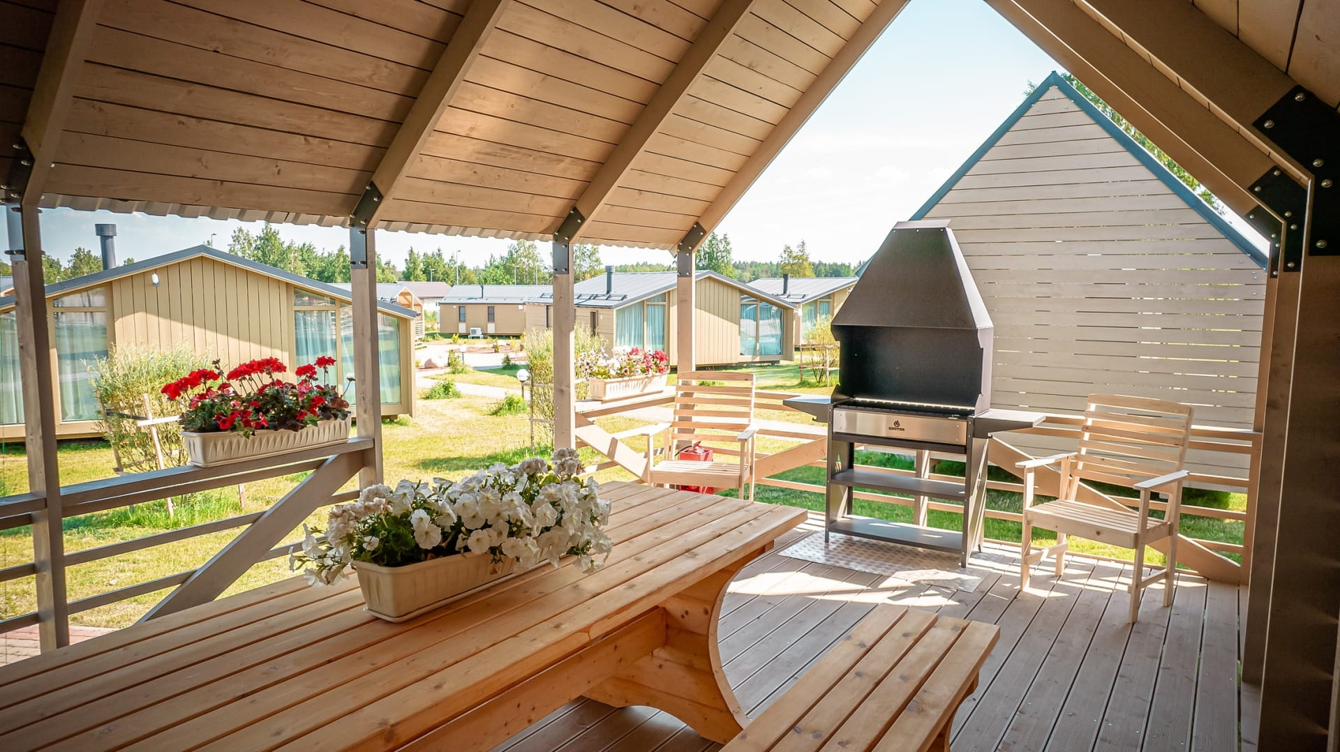 Сауны, барбекю