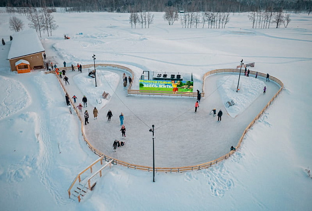 Баннер на катке