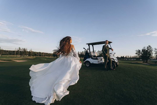 Свадьба в гольф-клубе