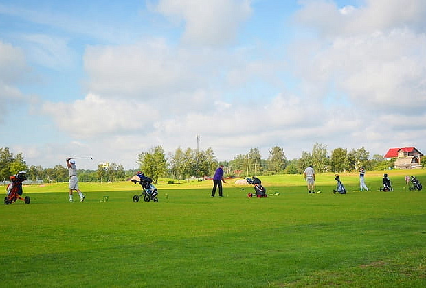 Cостоялся первый этап турнира «Гольф-марафон»