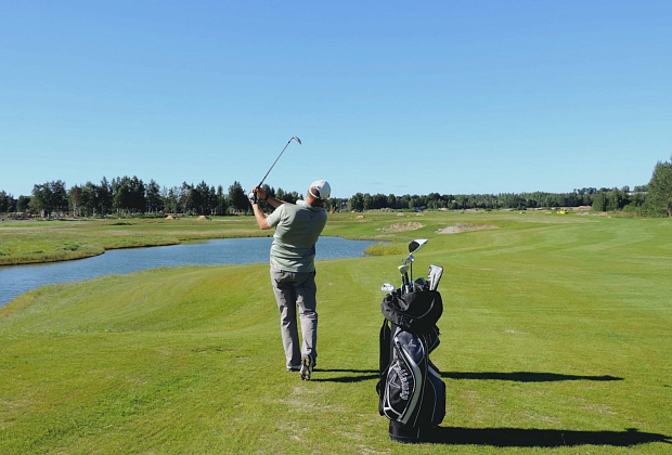 Состоялась пробная игра на поле!