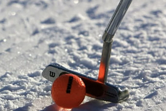 Зимний гольф