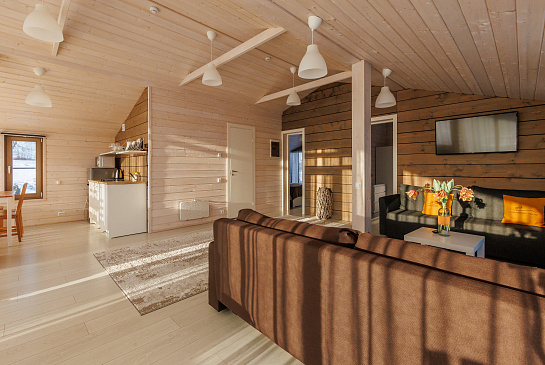 Коттедж финский с сауной 4