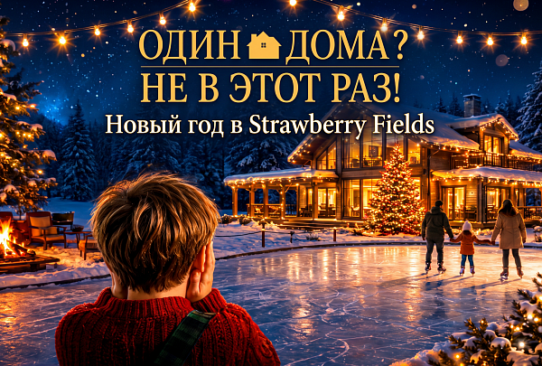 Ищете где интересно отметить Новый год с близкими? Strawberry Fields ждёт вас!